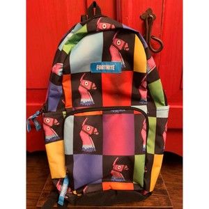 NWOT Fortnite One Strap Sling Crossbody Backpack Purse Embroidered Bright